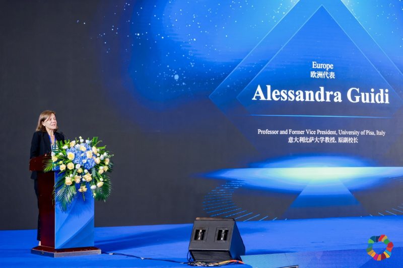 Alessandra Guidi, Professor and Former Vice President, University of Pisa, Italy delivered a keynote speech.